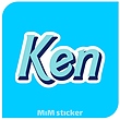 استیکر KEN 