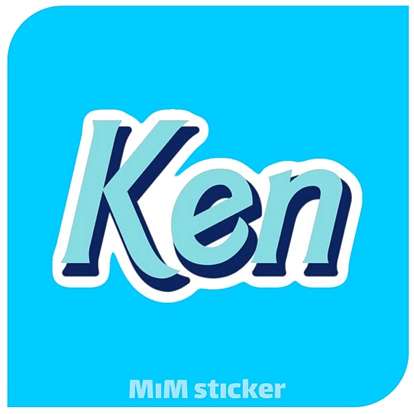 استیکر KEN 
