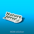 استیکر NATURE LOVER