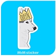 استیکر DOG 