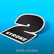 استیکر 2 stroke