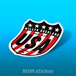 استیکر USA 