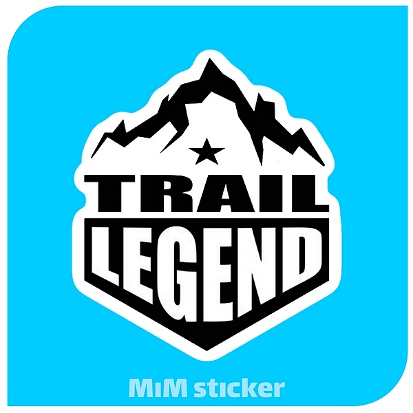 استیکر Trail legend