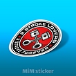 استیکر 2 stroke