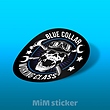 استیکر Blue collar