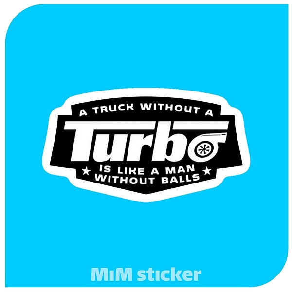 استیکر TURBO