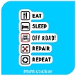 استیکر OFF-ROAD