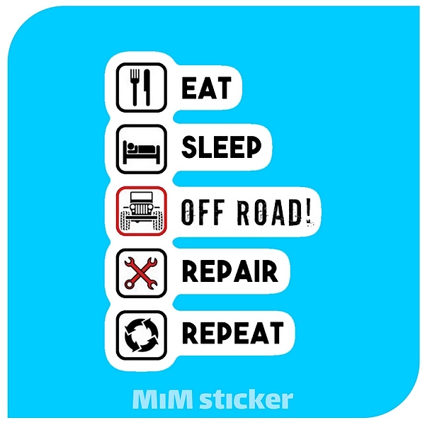 استیکر OFF-ROAD