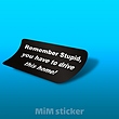 استیکر Remember 