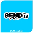استیکر SEND