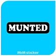 استیکر MUNTED
