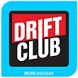 استیکر DRIFT CLUB