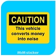 استیکرCAUTION