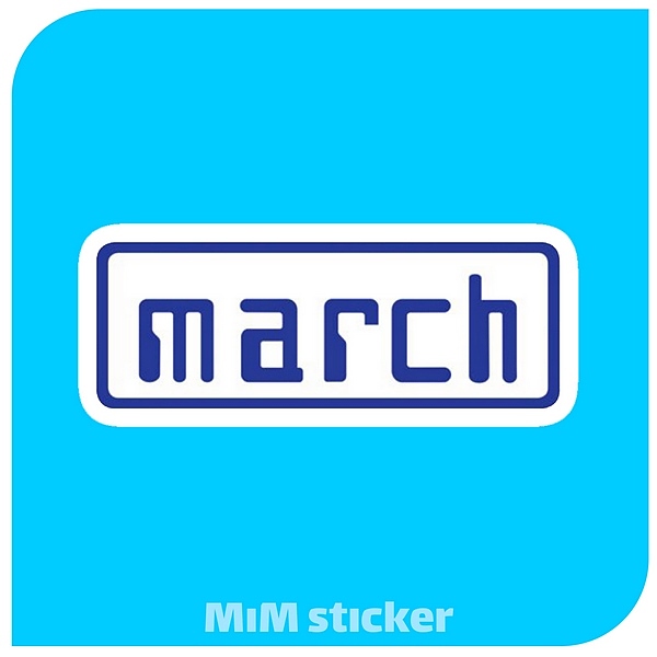 استیکر march