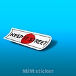 استیکر Keep it street