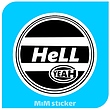 استیکر HELL