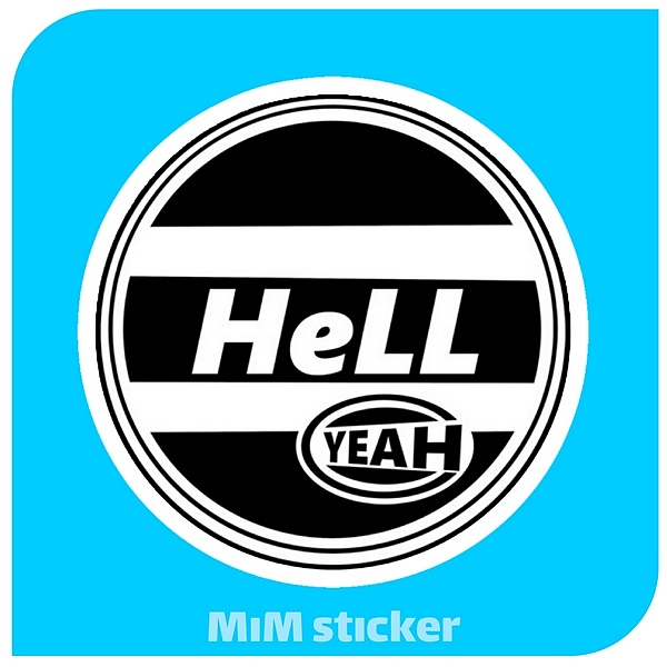 استیکر HELL