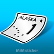 استیکر ALASKA