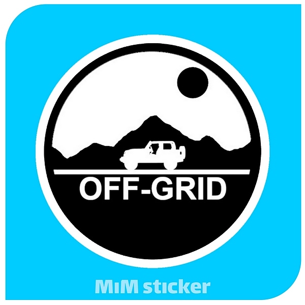 استیکر  OFF_GRID