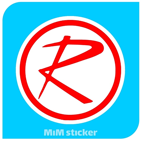 استیکر R