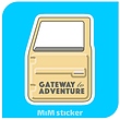 استیکر  Adventure