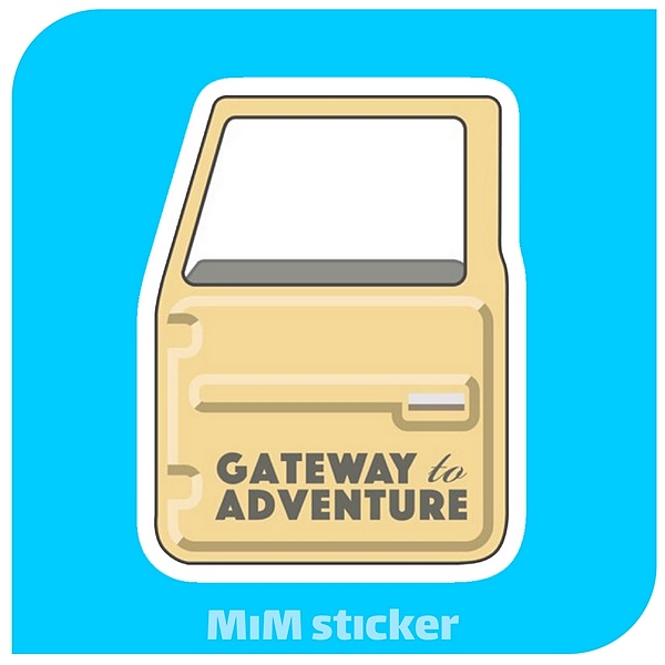 استیکر  Adventure