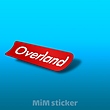استیکر Overland