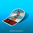 استیکر New York