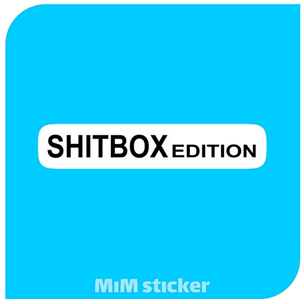 استیکر SHITBOX