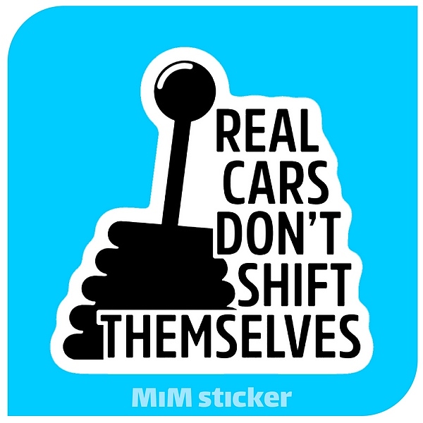 استیکر  Dont shift