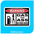 استیکر GAS OR ASS