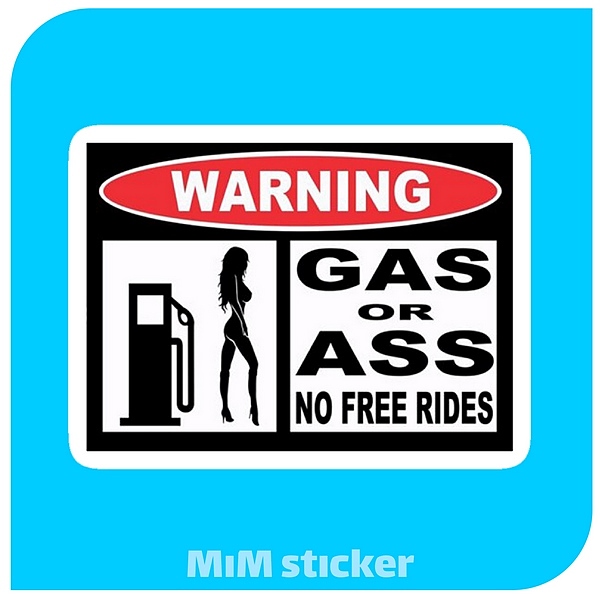 استیکر GAS OR ASS