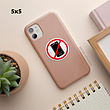 استیکر NO PHONE
