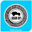 استیکر  GEAR UP