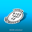استیکر  TOYOTA