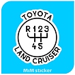 استیکر  TOYOTA