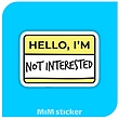 استیکر text
