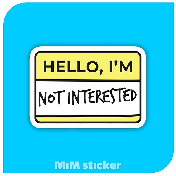 استیکر text