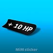 استیکر +10 HP
