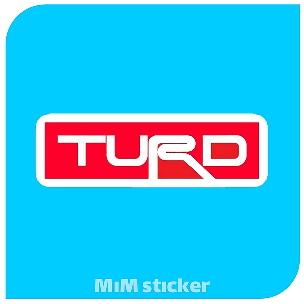 استیکر TURD