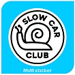 استیکر Slow Car