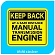 استیکر Keep Back