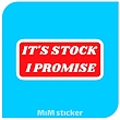 استیکر STOCK