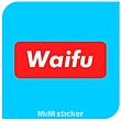 استیکر Waifu