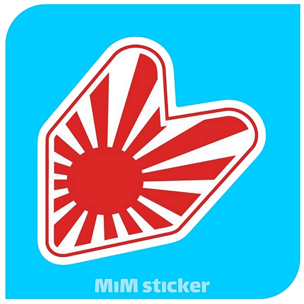استیکر JDM 