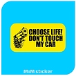 استیکر Dont touch my car