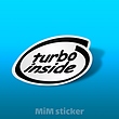 استیکر TURBO