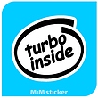 استیکر TURBO