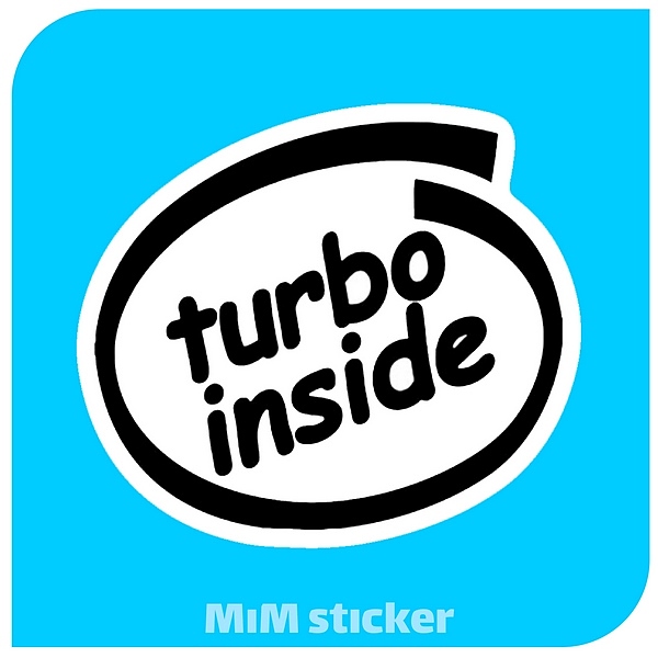 استیکر TURBO
