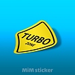استیکر TURBO 